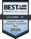 2024 Best Law Firms - Columbia Personal Injury