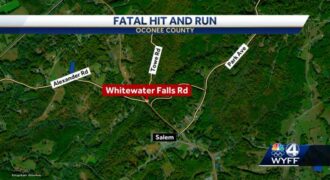 driver killed in hit-and-run crash in Oconee County, SC