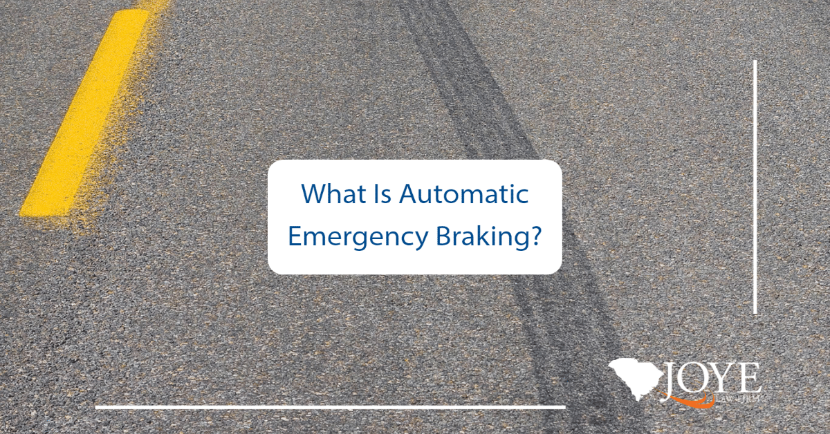 How Does Automatic Emergency Braking Work Joye Law Firm 6476