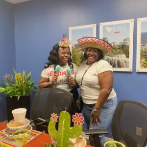 Cinco de Mayo celebration at the Columbia office