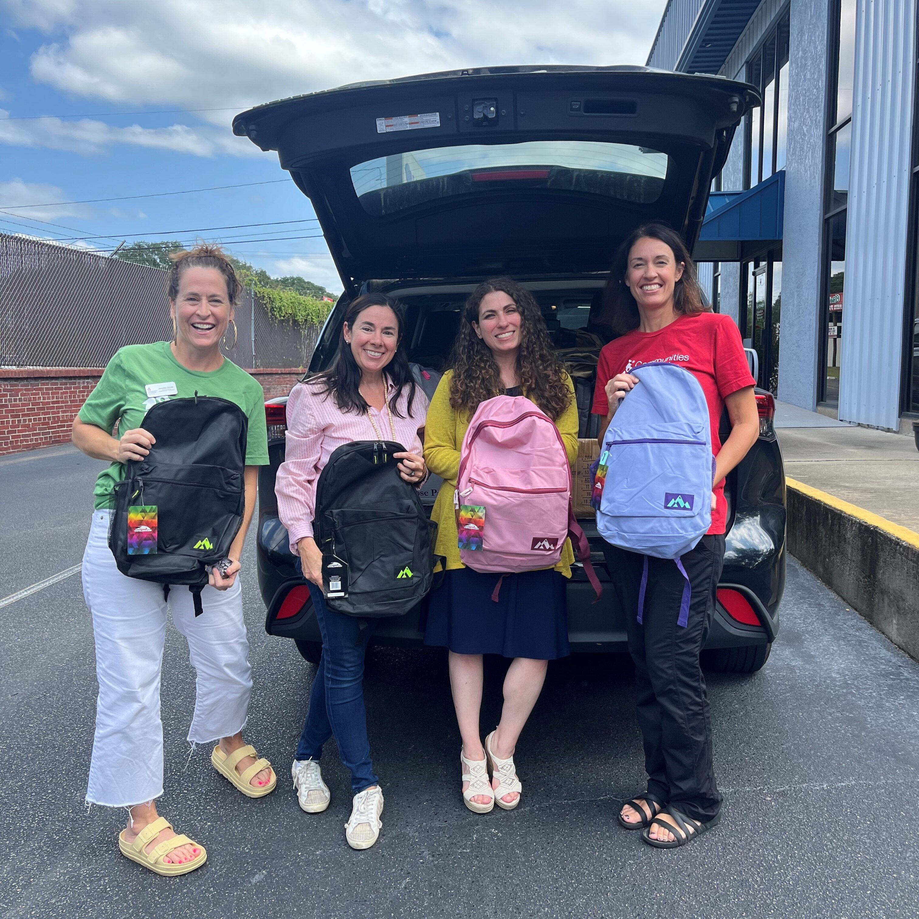 Communities in School Backpack pickup