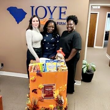 Joye Law Firm Supports Local Food Banks This Holiday Season