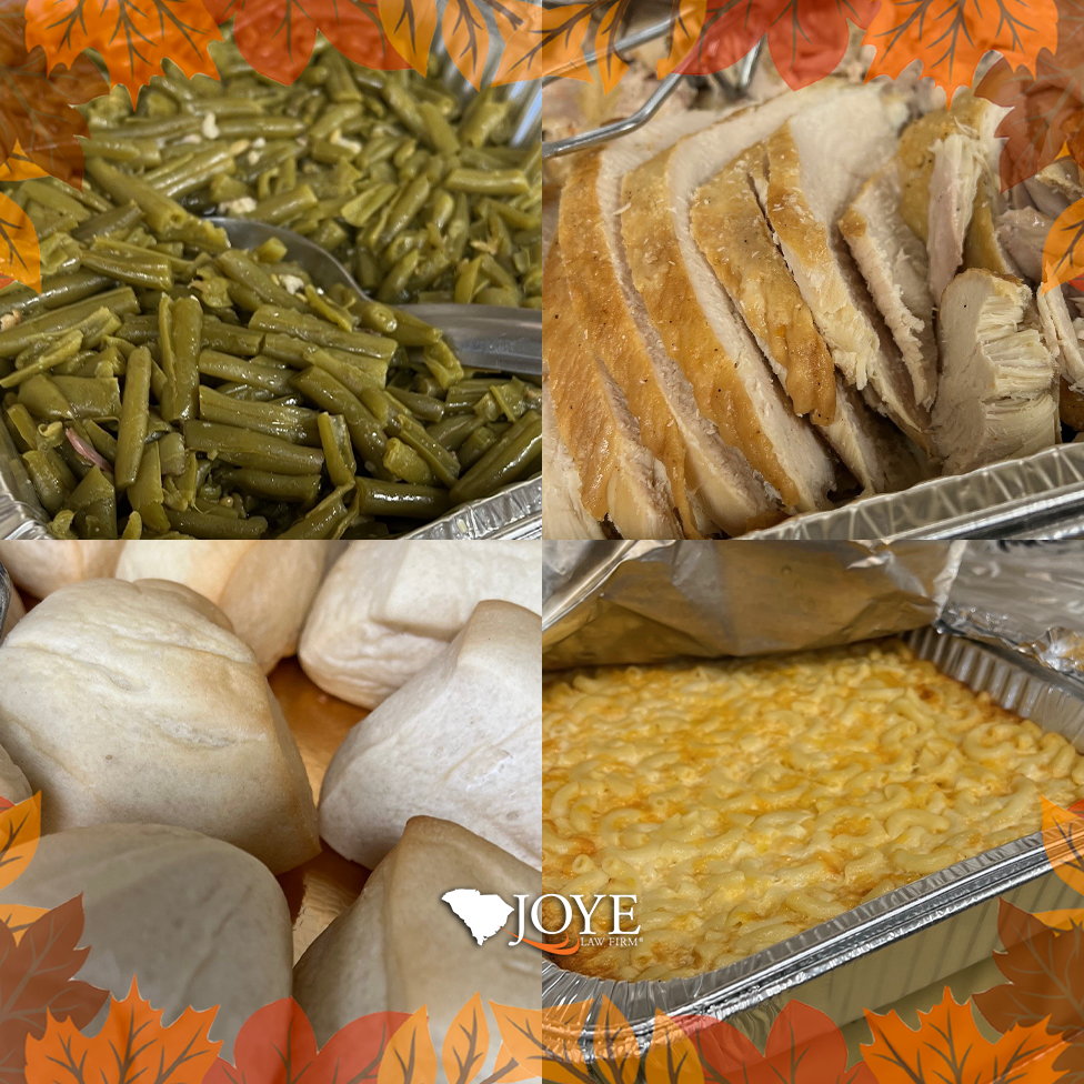 Joye Law Firm Celebrates Thanksgiving Across South Carolina Offices