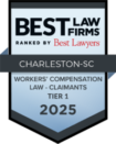 2025 Best Law Firms Badge - Tier 1 - CHS - WC