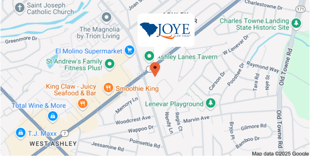 Joye Law Firm Injury Lawyers location